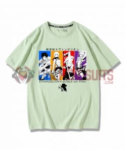 OneHeroSuits Attack On Titan Creative Print Anime Combination T-shirt
