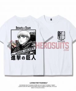 OneHeroSuits Attack On Titan Creative Print Anime T-shirt Eren/Mikasa/Armin