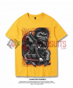 OneHeroSuits Attack On Titan Creative Print Anime T-shirt Eren/Levi