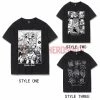 OneHeroSuits Attack On Titan Creative Print Anime The Nine Titan T-shirt
