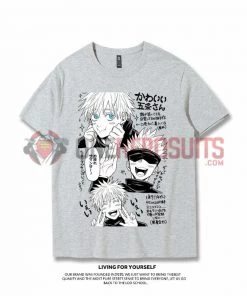 OneHeroSuits Jujutsu Kaisen Creative Print Anime T-shirt Gojo Satoru/Geto Suguru