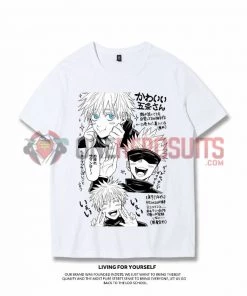 OneHeroSuits Jujutsu Kaisen Creative Print Anime T-shirt Gojo Satoru/Geto Suguru