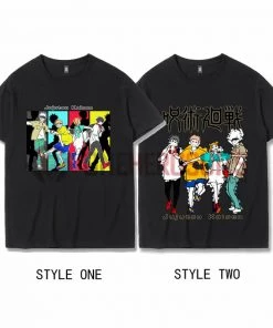 OneHeroSuits Jujutsu Kaisen Creative Print Anime T-shirt Itadori Yuji/Gojo Satoru