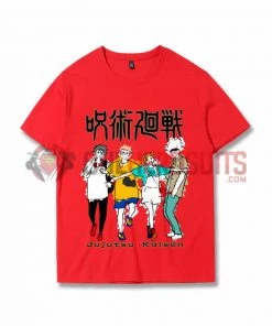OneHeroSuits Jujutsu Kaisen Creative Print Anime T-shirt Itadori Yuji/Gojo Satoru