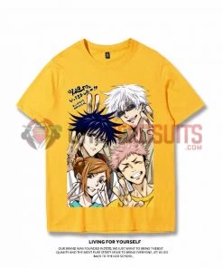 OneHeroSuits Jujutsu Kaisen Creative Print Anime T-shirt Two Styles Available