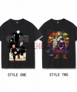 OneHeroSuits Jujutsu Kaisen Creative Print Anime T-shirt Five Colors Available