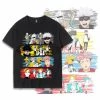 OneHeroSuits Jujutsu Kaisen Creative Print Anime T-shirt Kugisaki Nobara/Itadori Yuji
