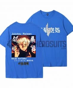 OneHeroSuits Jujutsu Kaisen Creative Print Anime Gojo Satoru Domain Expansion T-shirt