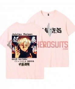 OneHeroSuits Jujutsu Kaisen Creative Print Anime Gojo Satoru Domain Expansion T-shirt