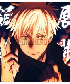 OneHeroSuits Jujutsu Kaisen Creative Print Anime Gojo Satoru Domain Expansion T-shirt