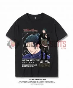 OneHeroSuits Jujutsu Kaisen Creative Print Anime T-shirt Five Characters Available