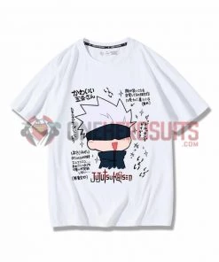 OneHeroSuits Jujutsu Kaisen Creative Print Anime Creative T-shirt Geto Suguru/Gojo Satoru