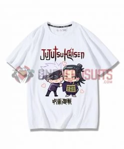 OneHeroSuits Jujutsu Kaisen Creative Print Anime Creative T-shirt Geto Suguru/Gojo Satoru