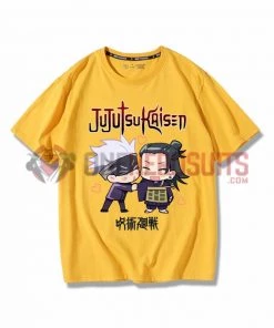 OneHeroSuits Jujutsu Kaisen Creative Print Anime Creative T-shirt Geto Suguru/Gojo Satoru