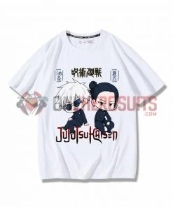 OneHeroSuits Jujutsu Kaisen Creative Print Anime Creative T-shirt Geto Suguru/Gojo Satoru