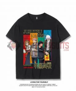 OneHeroSuits Jujutsu Kaisen Creative Print Anime Joint T-shirt Fushiguro Megumi/Inumaki Toge