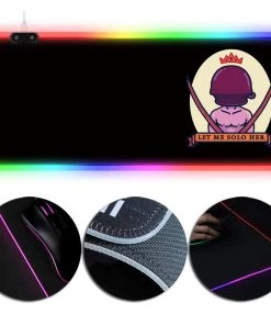 OneHeroSuits Elden Ring Let Me Solo Her Printed Mouse Pad With RGB Lighting