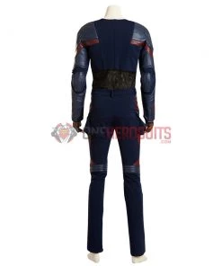 OneHeroSuits Captain America Cosplay Costume Civil War Movie Level Leather Cosplay Suits Costumes