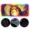 OneHeroSuits RGB LED Gaming Mouse Pad Naruto And Minato Namikaze Anime Painting