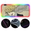 OneHeroSuits One Piece Sanji Smoking RGB Gaming Mouse Pad Extra Large