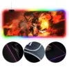 OneHeroSuits Portgas D. Ace Printing RGB Gaming Mouse Pad Straw Hat Pirates Extra Large