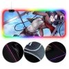 OneHeroSuits Attack On Titan Mikasa Ackerman Printing RGB Gaming Mouse Pad Extra Large