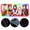 OneHeroSuits Attack On Titan Girls Printing RGB Gaming Mouse Pad Extra Large