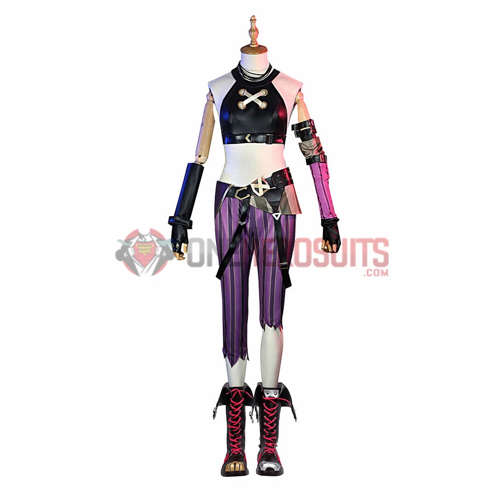 OneHeroSuits Arcane Wars Of Two Cities Cosplay Costumes Jinx Suits 3 OneHeroSuits Arcane Wars Of Two Cities Cosplay Costumes Jinx Suits