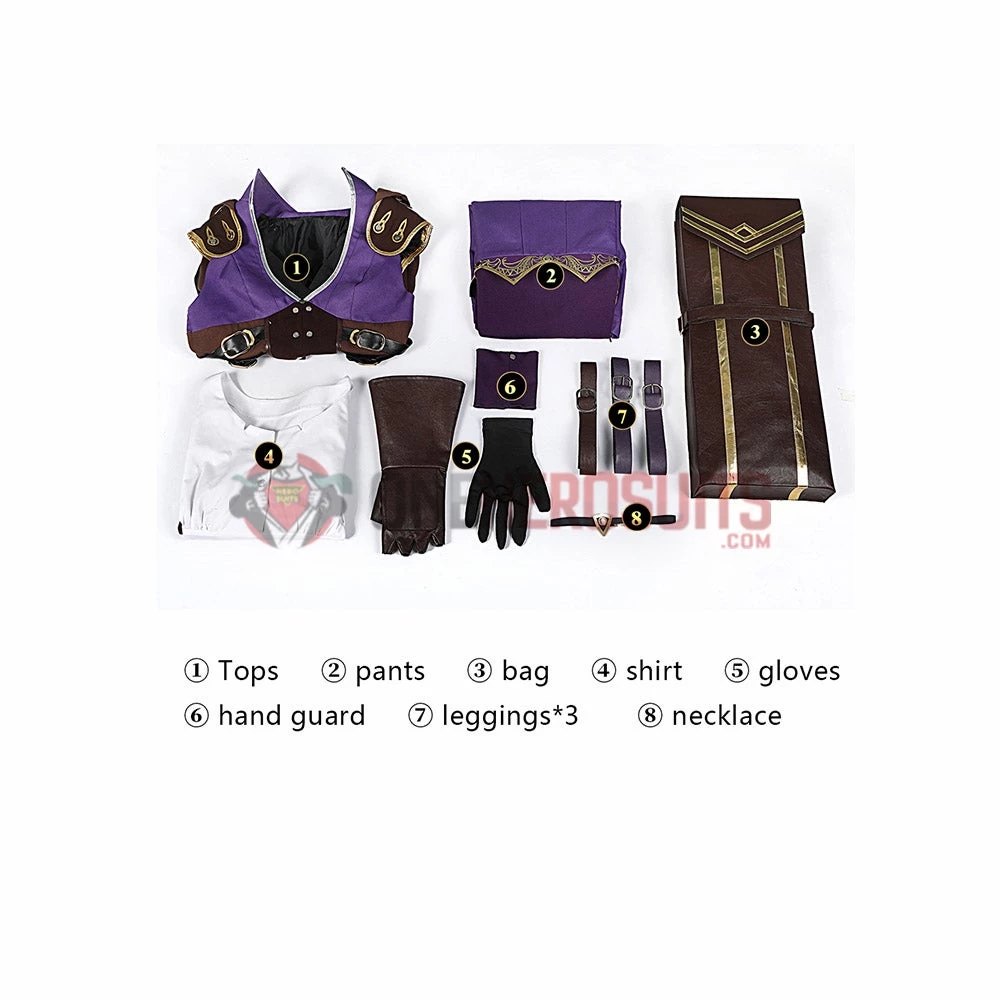 OneHeroSuits Arcane Wars Of Two Cities Cosplay Costumes Caitlyn Suits 2 OneHeroSuits Arcane Wars Of Two Cities Cosplay Costumes Caitlyn Suits