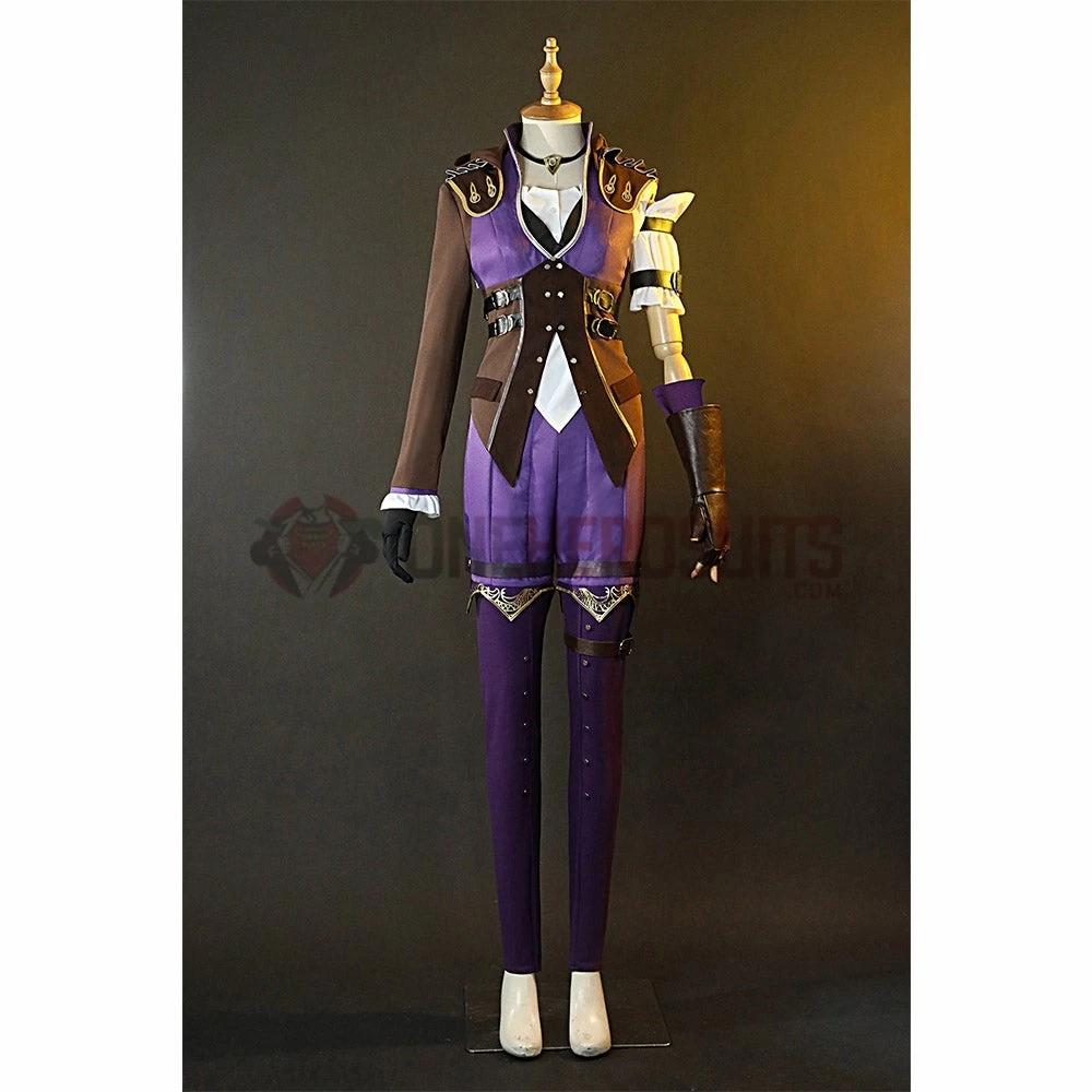OneHeroSuits Arcane Wars Of Two Cities Cosplay Costumes Caitlyn Suits 3 OneHeroSuits Arcane Wars Of Two Cities Cosplay Costumes Caitlyn Suits
