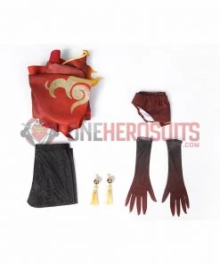 OneHeroSuits Genshin Impact Indarias Fire Yakshas Cosplay Costumes