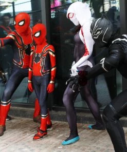 OneHeroSuits Zentai/Jumpsuit Halloween Iron Spider Man Suits For Adults And Kids