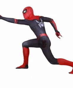 OneHeroSuits Spider Man Spandex Suit Far From Home Black And Red Cosplay Bodysuit Zentai/Jumpsuit 16 OneHeroSuits Spider Man Spandex Suit Far From Home Black And Red Cosplay Bodysuit Zentai/Jumpsuit