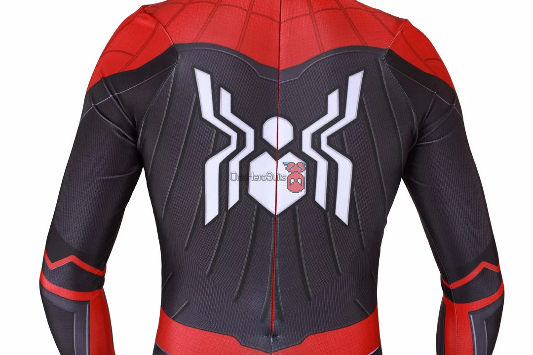 OneHeroSuits Spider Man Spandex Suit Far From Home Black And Red Cosplay Bodysuit Zentai/Jumpsuit 7 OneHeroSuits Spider Man Spandex Suit Far From Home Black And Red Cosplay Bodysuit Zentai/Jumpsuit