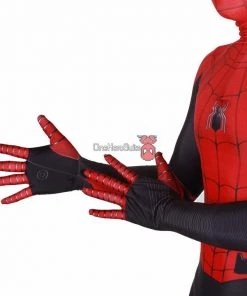 OneHeroSuits Spider Man Spandex Suit Far From Home Black And Red Cosplay Bodysuit Zentai/Jumpsuit 20 OneHeroSuits Spider Man Spandex Suit Far From Home Black And Red Cosplay Bodysuit Zentai/Jumpsuit