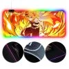 OneHeroSuits Demon Slayer Mouse Pad Kyojuro Rengoku Printed RGB Gaming Mouse Pad Extra Large