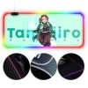 OneHeroSuits Demon Slayer Tanjiro Theme Printed RGB Gaming Mouse Pad Extra Large