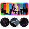 OneHeroSuits Sailor Moon LED Mouse Pad Creative Painting Full Desktop Mousepad