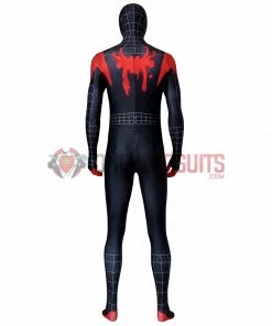 OneHeroSuits Zentai/Jumpsuit Spider-Man Into The Spider-Verse Miles Morales Cosplay Costume HD Printed Jumpsuits