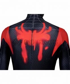 OneHeroSuits Zentai/Jumpsuit Spider-Man Into The Spider-Verse Miles Morales Cosplay Costume HD Printed Jumpsuits
