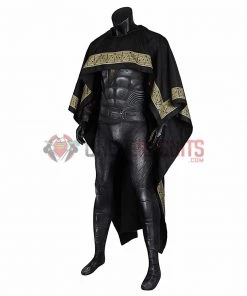 OneHeroSuits Black Adam Cosplay Costume 3D Printed Jumpsuits With Cloak Costumes