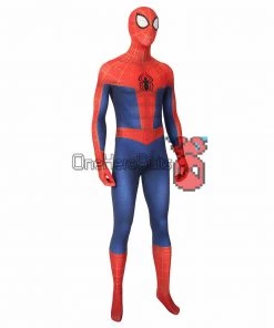 OneHeroSuits Peter Parker Suit Into The Spider-Verse Spiderman Bodysuit Zentai/Jumpsuit 14 OneHeroSuits Peter Parker Suit Into The Spider-Verse Spiderman Bodysuit Zentai/Jumpsuit