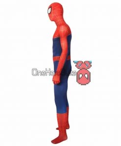 OneHeroSuits Peter Parker Suit Into The Spider-Verse Spiderman Bodysuit Zentai/Jumpsuit 15 OneHeroSuits Peter Parker Suit Into The Spider-Verse Spiderman Bodysuit Zentai/Jumpsuit