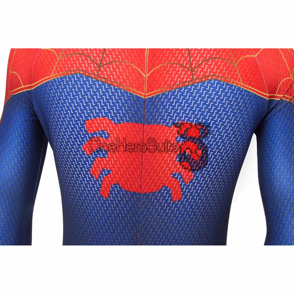 OneHeroSuits Peter Parker Suit Into The Spider-Verse Spiderman Bodysuit Zentai/Jumpsuit 8 OneHeroSuits Peter Parker Suit Into The Spider-Verse Spiderman Bodysuit Zentai/Jumpsuit