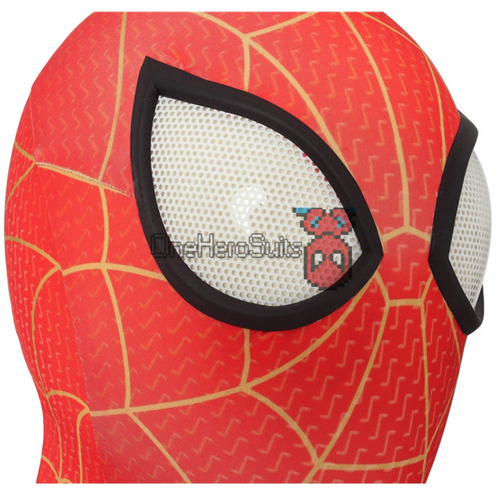 OneHeroSuits Peter Parker Suit Into The Spider-Verse Spiderman Bodysuit Zentai/Jumpsuit 10 OneHeroSuits Peter Parker Suit Into The Spider-Verse Spiderman Bodysuit Zentai/Jumpsuit