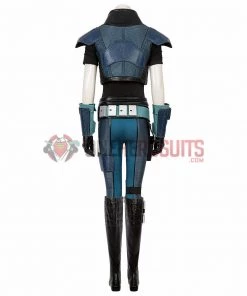 OneHeroSuits Cara Dune Cosplay Costumes The Mandalorian Leather Cosplay Suit