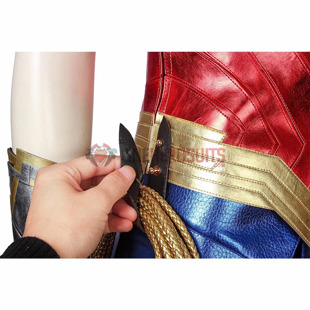 OneHeroSuits Diana Prince Cosplay Costumes Wonder Woman 1984 Red Cosplay Suit 14 OneHeroSuits Diana Prince Cosplay Costumes Wonder Woman 1984 Red Cosplay Suit
