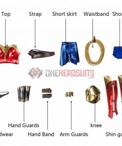 OneHeroSuits Diana Prince Cosplay Costumes Wonder Woman 1984 Red Cosplay Suit 57 OneHeroSuits Diana Prince Cosplay Costumes Wonder Woman 1984 Red Cosplay Suit