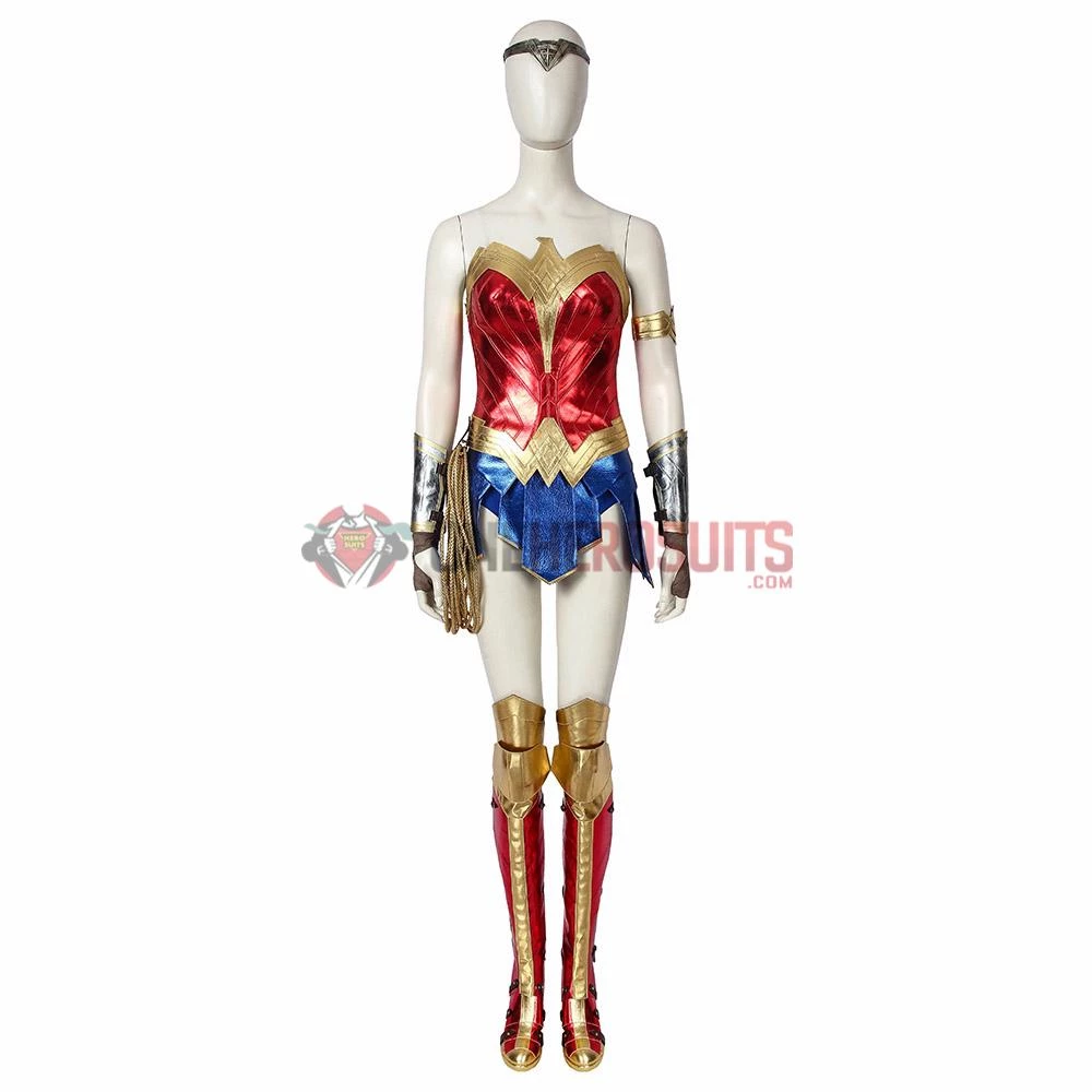 OneHeroSuits Diana Prince Cosplay Costumes Wonder Woman 1984 Red Cosplay Suit 4 OneHeroSuits Diana Prince Cosplay Costumes Wonder Woman 1984 Red Cosplay Suit