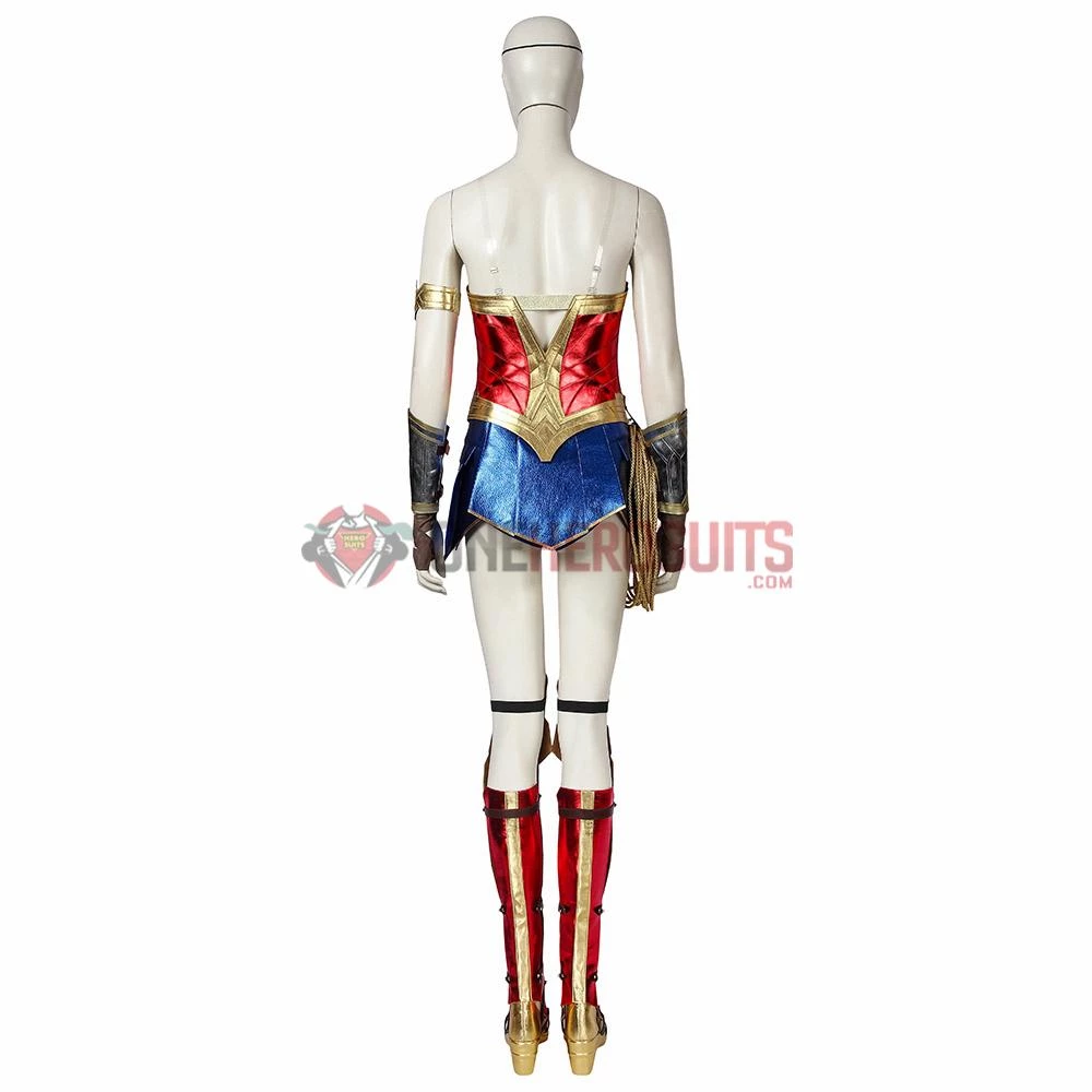 OneHeroSuits Diana Prince Cosplay Costumes Wonder Woman 1984 Red Cosplay Suit 5 OneHeroSuits Diana Prince Cosplay Costumes Wonder Woman 1984 Red Cosplay Suit